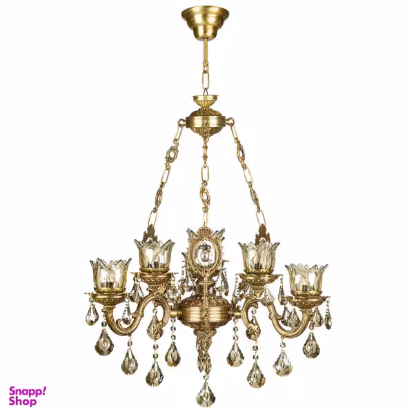 لوستر 7 شعله چشمه نور کد S3559.3-1-A