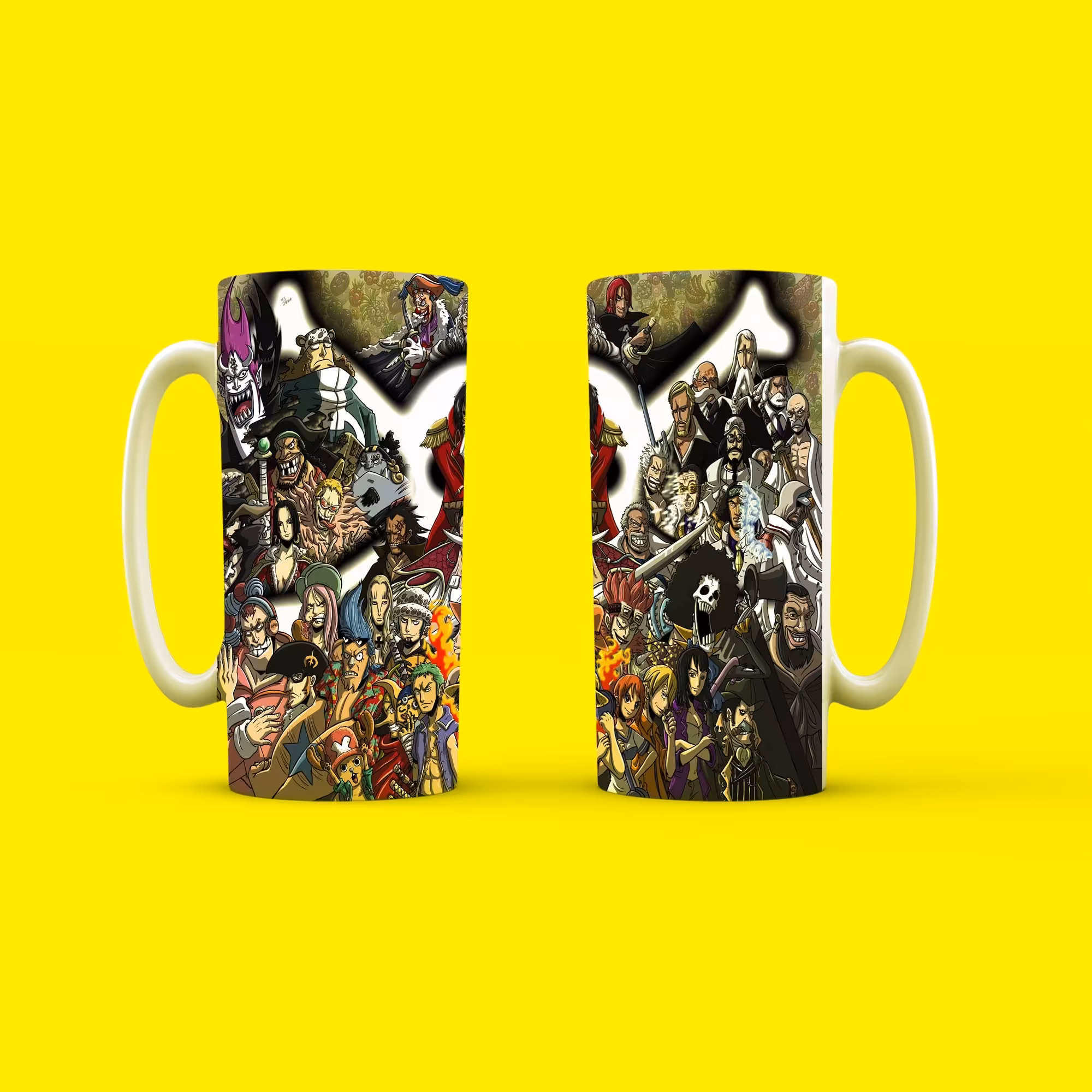 ماگ با طرح انیمه وان پیس (One piece) کد 32