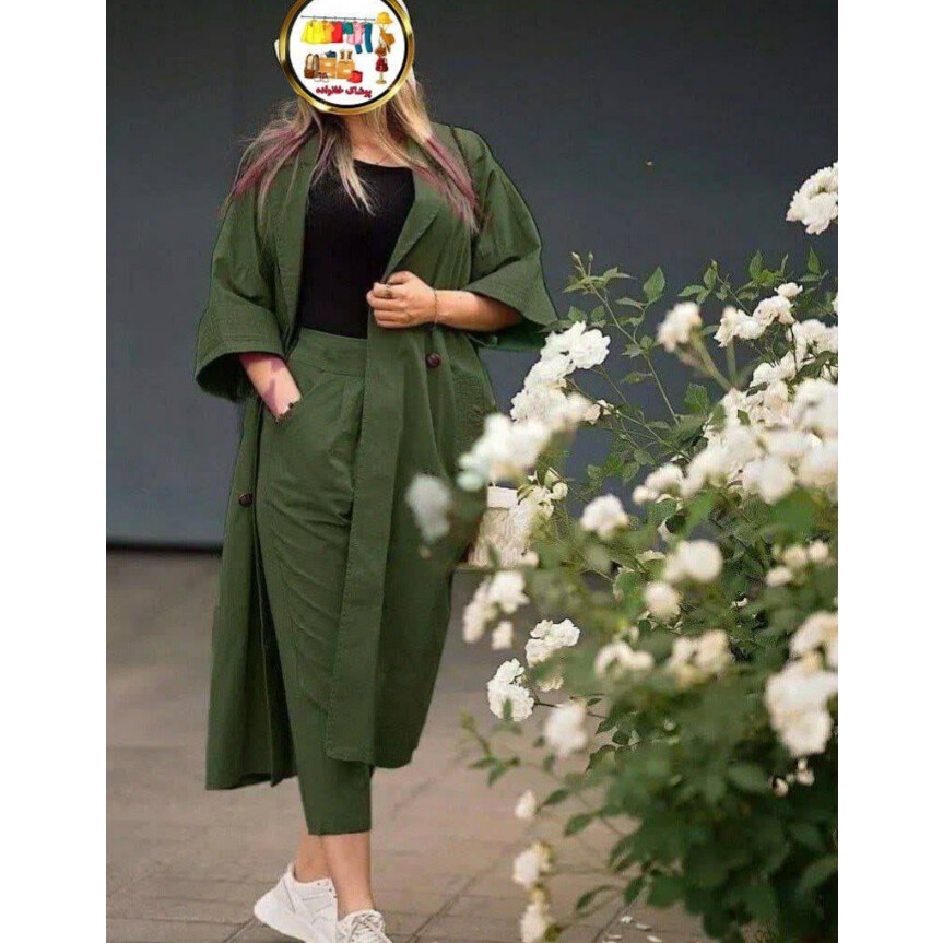 ست مانتو شلوار جنس میکرو رنگبندی ارسال رایگان