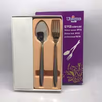 قاشق وچنگال غذاخوری یونیک 