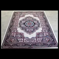 فرش ماشینی کاشان طرح حوض نقره6متری(BCF)باارسال رایگان