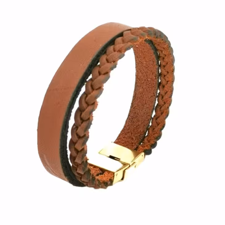 دستبند چرمی عطری