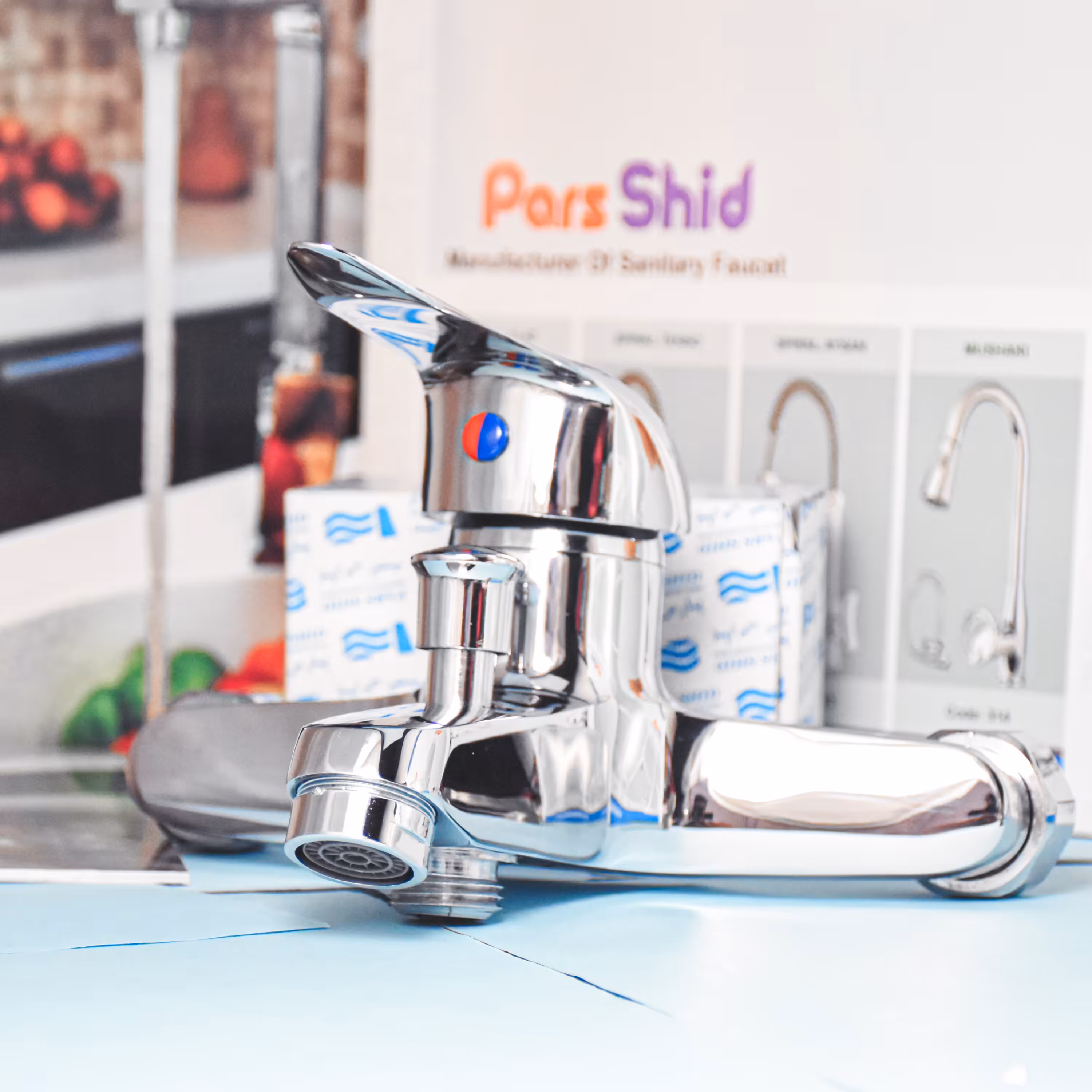 شیرآلات اهرمی پارس شید مدل دیماParsshidModelDima