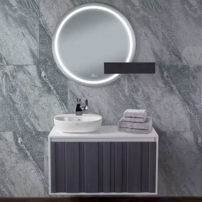 روشویی کابینتی فول ست مدل آرتین ابعاد 90 در 45 تمام پی وی سی ضد آب دارای گارانتی ارسال به سراسر ایران