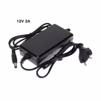 آداپتور 12 ولت 2 آمپر درجه یک وارداتی 