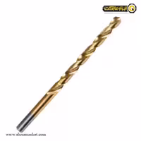 مته طلایی تیتانیوم TG نیمه بلند مدل HSS-TI3-8