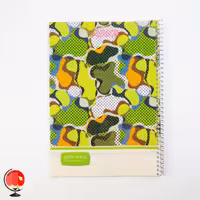 دفتر زبان سیمی سه خط 50 برگ طرح چریکی آونگ