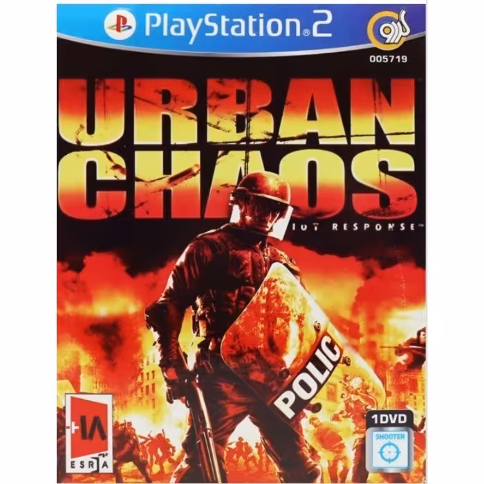 بازی Urban Chaos Riot Responseپلی استیشن ps2 .