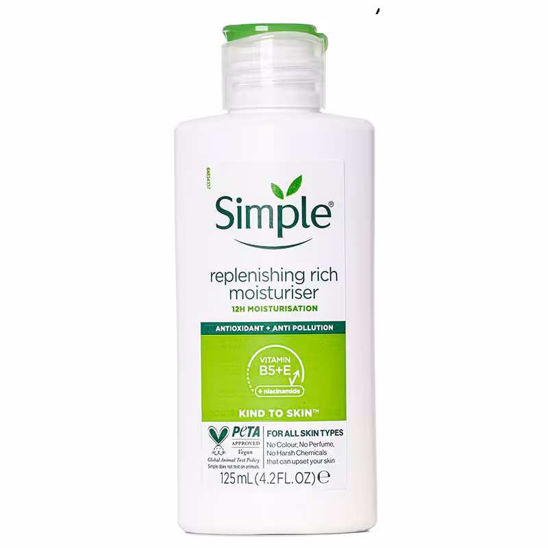 کرم آبرسان و مرطوب کننده سیمپل مدل rich حجم 125 میلی لیتر | فروشگاه ارس ترک