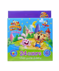 پاستل  ارژنگ 24 رنگ مقوایی
