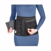 شکم بند لاغری ورزشی نئوپرن با کش دوبل62100طب و صنعت