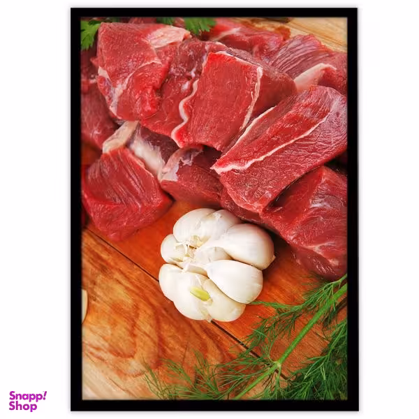 تابلو بکلیت طرح پروتئینی گوشت تازه مدل B-14984