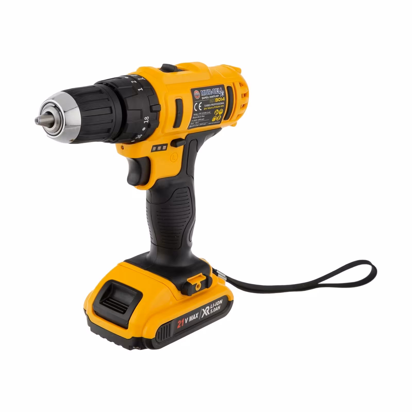  دریل شارژی 21 ولت چکش دار مورسل سری BX8014 