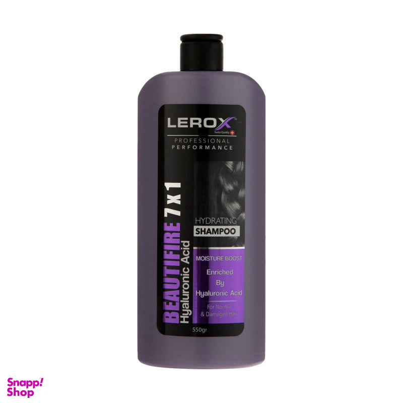 شامپو مو لروکس مدل بیوتی فایر حجم 550 میلی لیتر