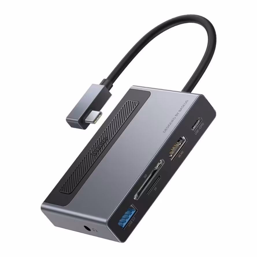 هاب 6 پورت USB Type C بیسوس CAHUB-DA0G