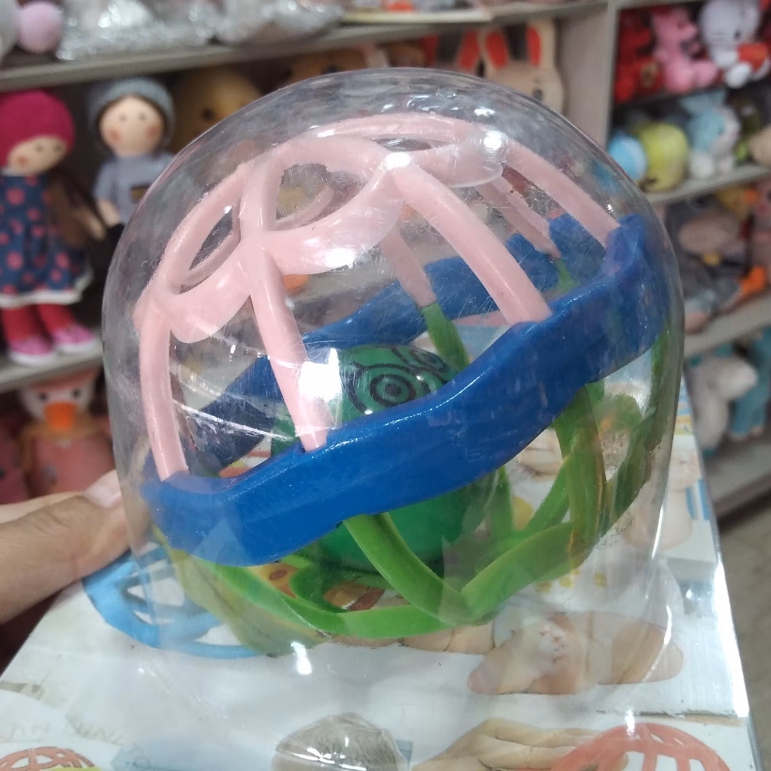 توپ جغجغه ای