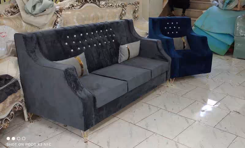 کاناپه 3 نفره آبشاری