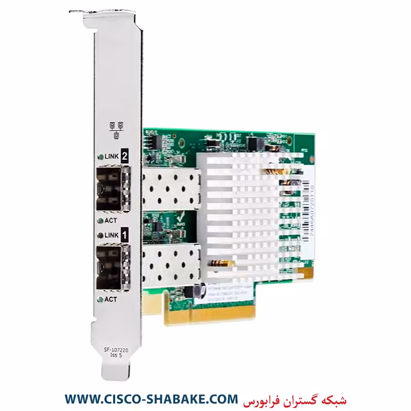 کارت شبکه 2 پورت سرور 562SFP  10GB Ethernet HPE