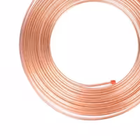 لوله مسی 1.4 اینچ کد 0.30 کلاف 15 متری بابک