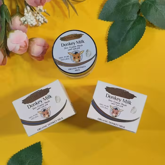 کرم آبرسان وسفید کننده شیر الاغ سلطانا رز