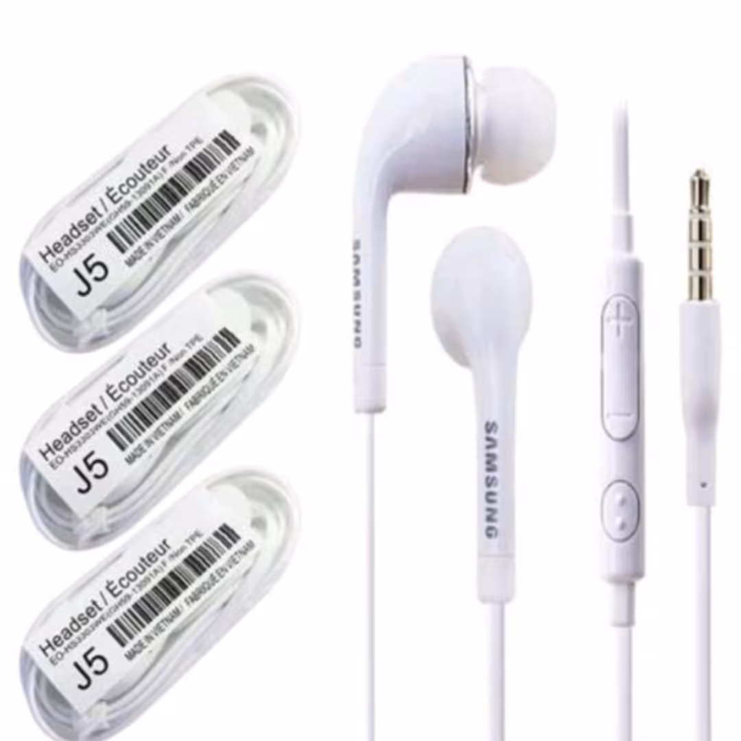 پک هندزفری j5 سامسونگ 10 عددی 