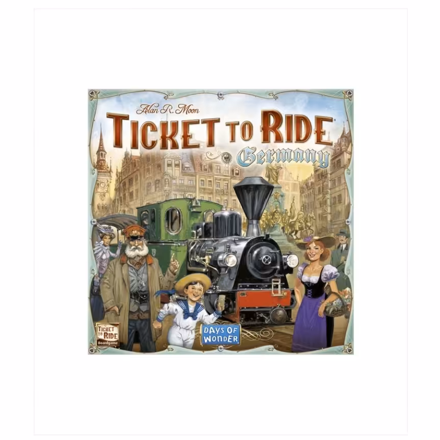 بازی فکری یا رومیزی بلیت حرکت آلمان