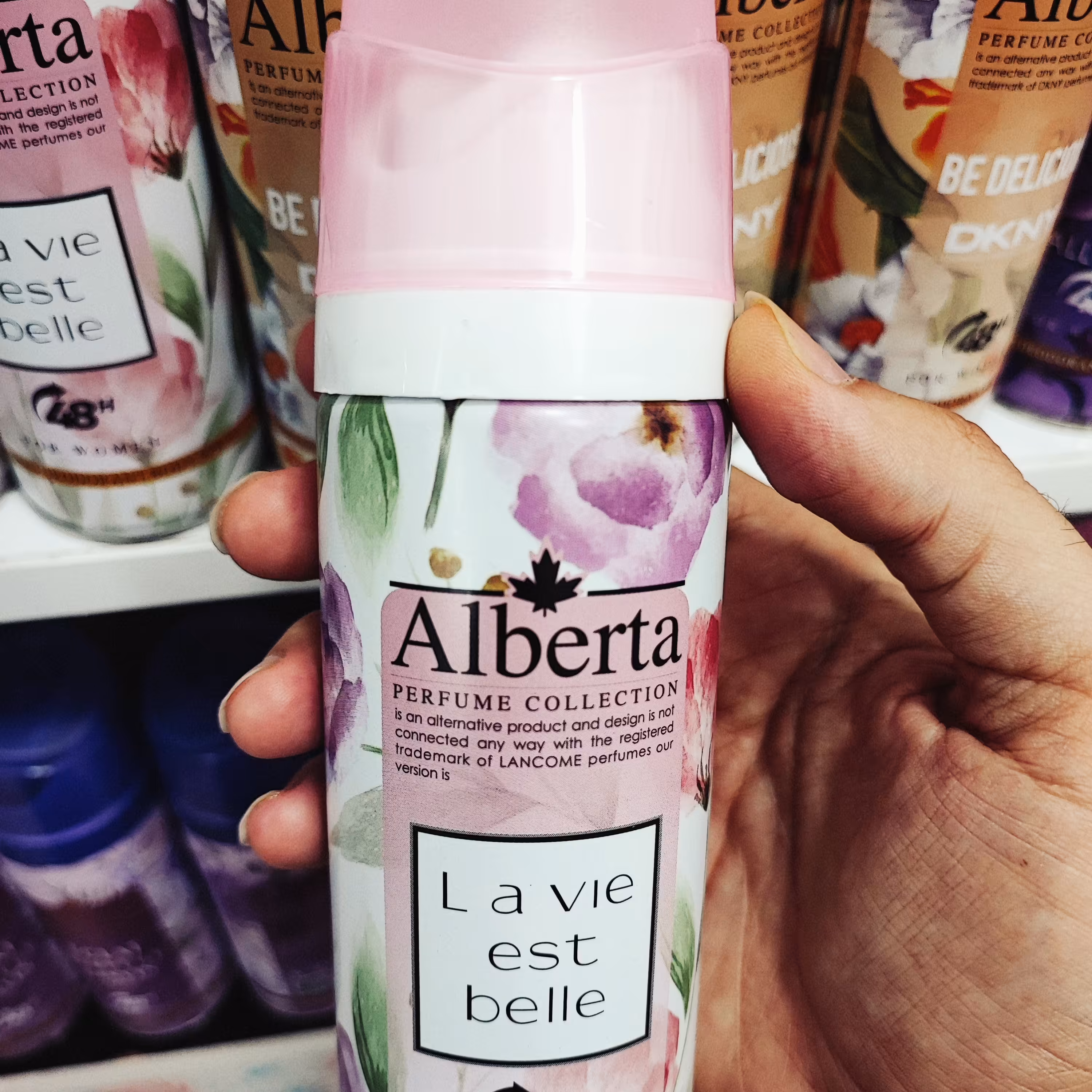 اسپری بدن Alberta مدل La vie est belle