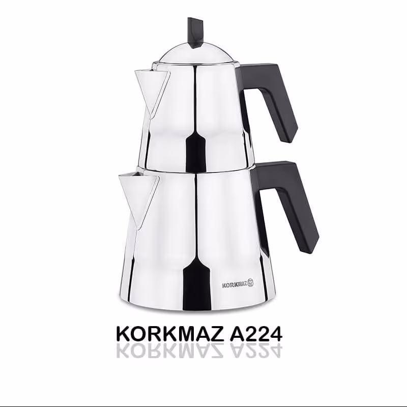 کتری و قوری استیل روگازی کرکماز Dia A224