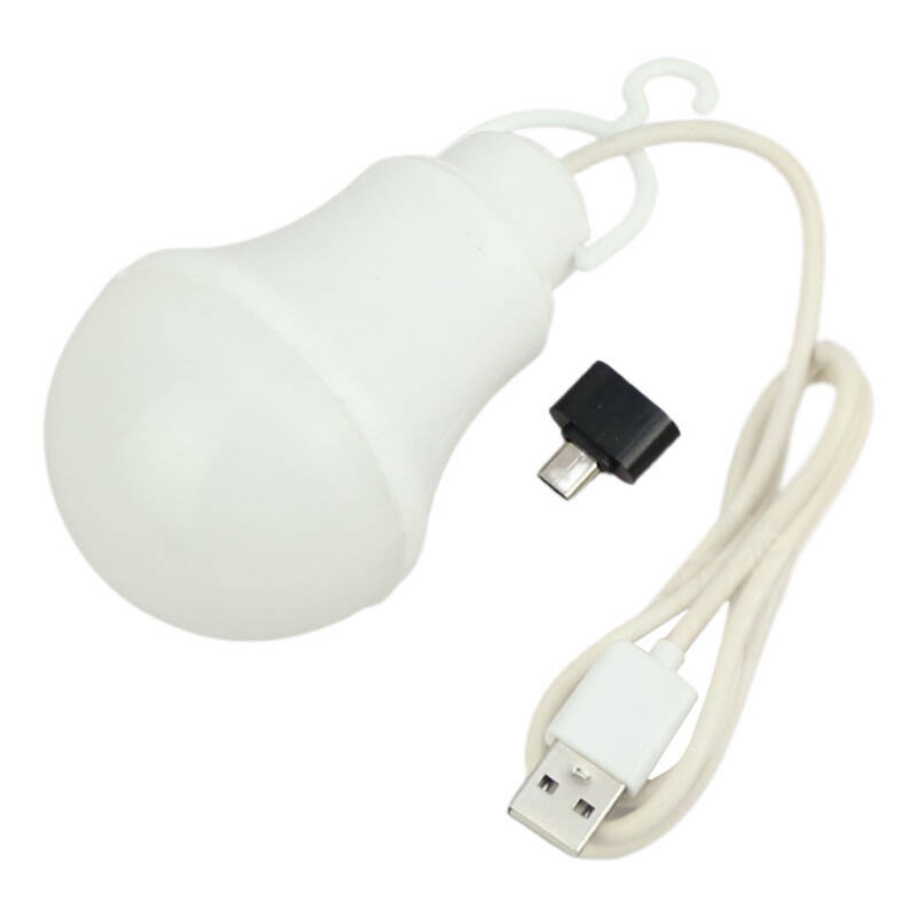 لامپ موبایلی USB سیم دار با تبدل OTG 