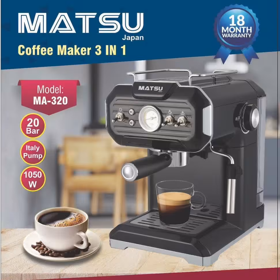 اسپرسو ساز ماتسو تحت لیسانس ژاپن مدل MA-320

