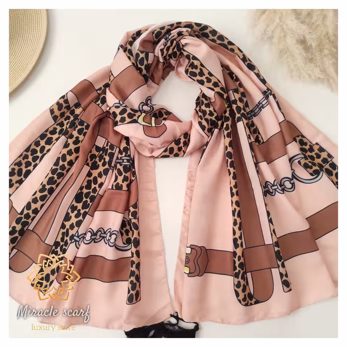 شال کشمیر میراکل با طرحی خاص و رنگی زیبا