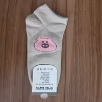 جوراب طرح خوک کیفیت عالی فری سایز مناسب سایز 35 تا 42