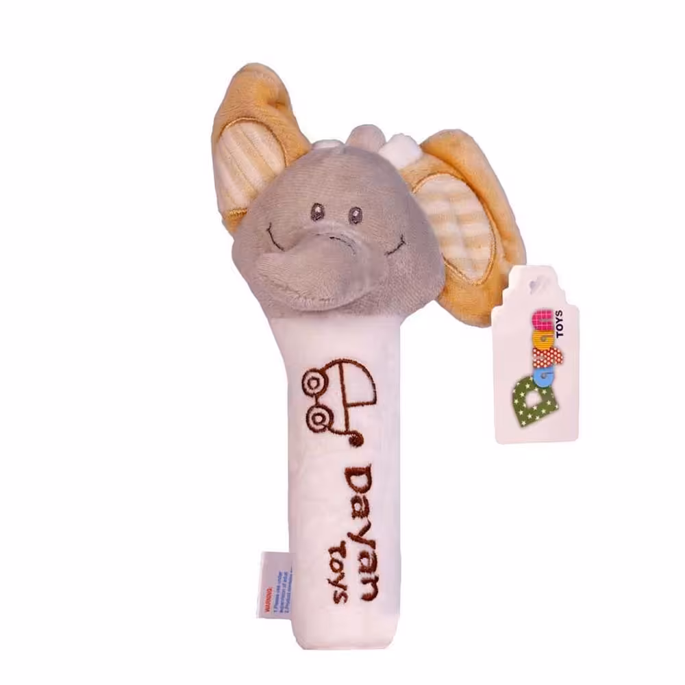 جغجغه سوسیسی دایان تویز Dayan Toys طرح فیل