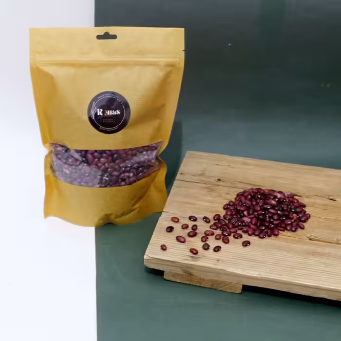 لوبیا قرمز  پاک شده روناس زودپز  بسته 900 گرمی