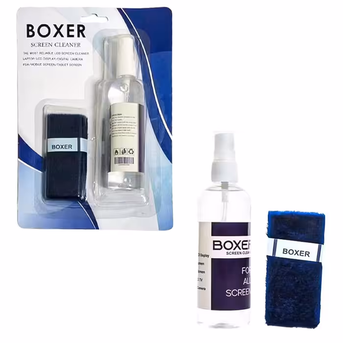 اسپری پاک کننده نمایشگر LCD و LED بوکسر  حجم 250 میلی لیتر کیفیت عالی