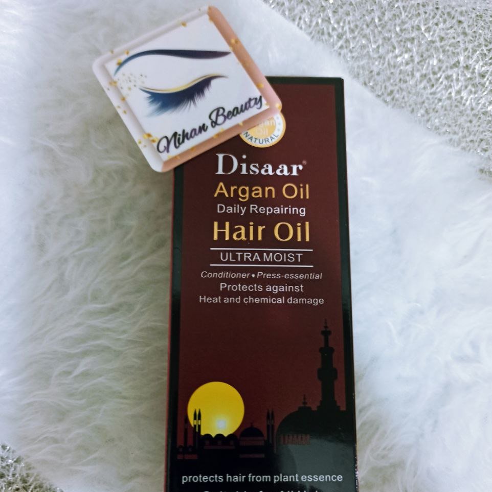 روغن آرگان دیسار 120 میلی لیتر باعث نرمی وصافی و تقویت مو میشود