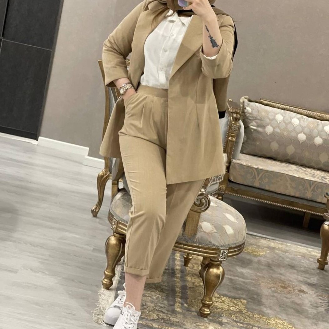 کت شلوار زمستانه میکرو بارونی