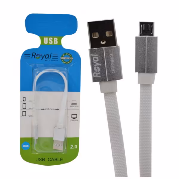 کابل اندروید پاوربانکی رویال (Royal) مدل RPS-110

