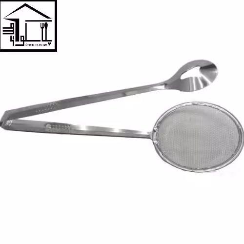 انبر روغن گیر استیل صافی دار