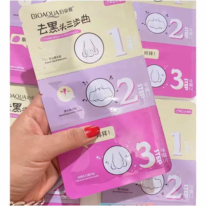 ماسک بینی سه مرحله ای برند Bioaqua