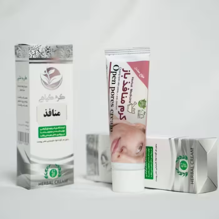 کرم منافذ باز گیاهی مفید برای بستن منافذ پوست لیفت صورت ضد جوش ضد لک روشن کننده برای تمامی پوستها