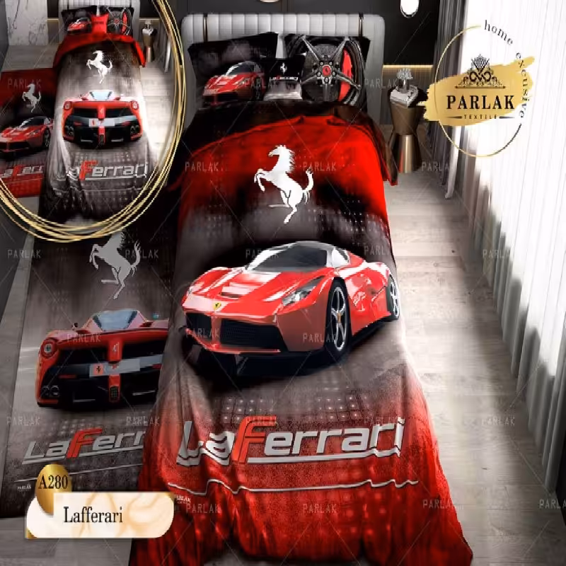 سرویس روتختی پارلاک کد A-280 یکنفره 5 تکه دو رو 