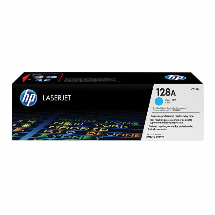 کارتریج اچ پی 128A Cyan