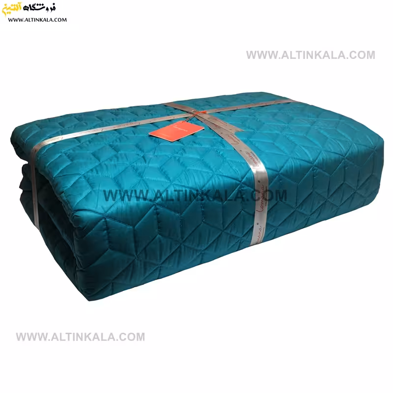 روتختی بهارخواب لومانا تمام پنبه دونفره 4تکه رنگ کله اردکی – سبز بنتونی