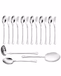 سرویس قاشق و چنگال 15 پارچه استیل جی فی نی GIFFINI مدل G-257