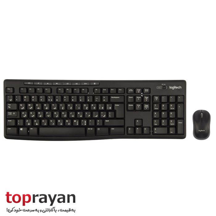 کیبورد و ماوس بی‌سیم لاجیتک مدل MK270