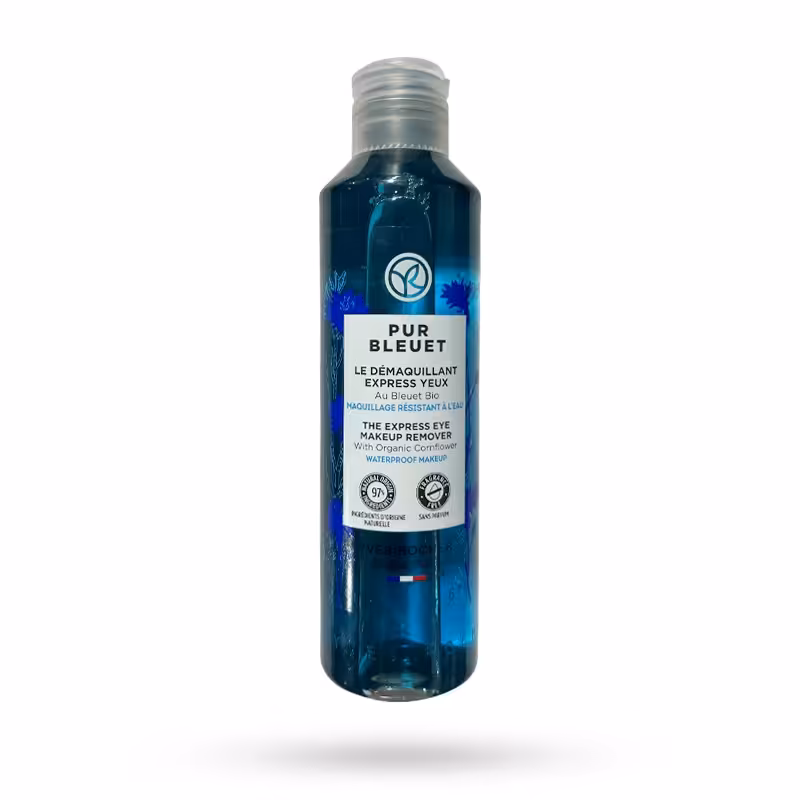 محلول آرایش پاک کن چشم دوفاز ایوروشه مدل PUR BLEUET حجم 200 میل