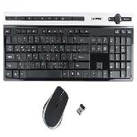 کیبورد و ماوس بی‌سیم گرین مدل GKM505WGreen GKM505W Wireless Keyboard And Mouse