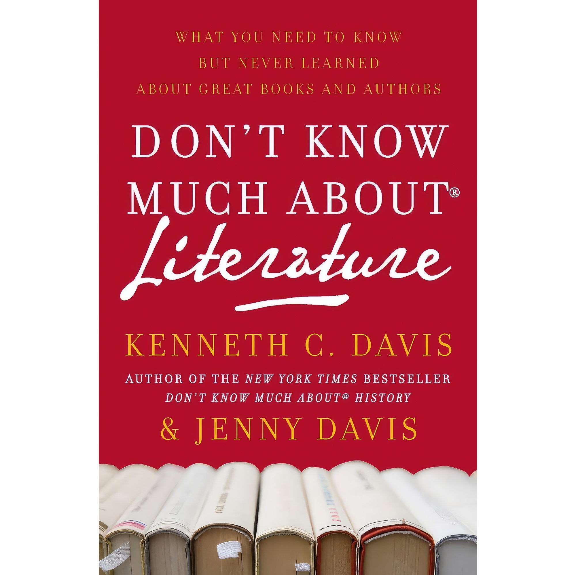 کتاب زبان اصلی Dont Know Much About Literature انتشارات Harper