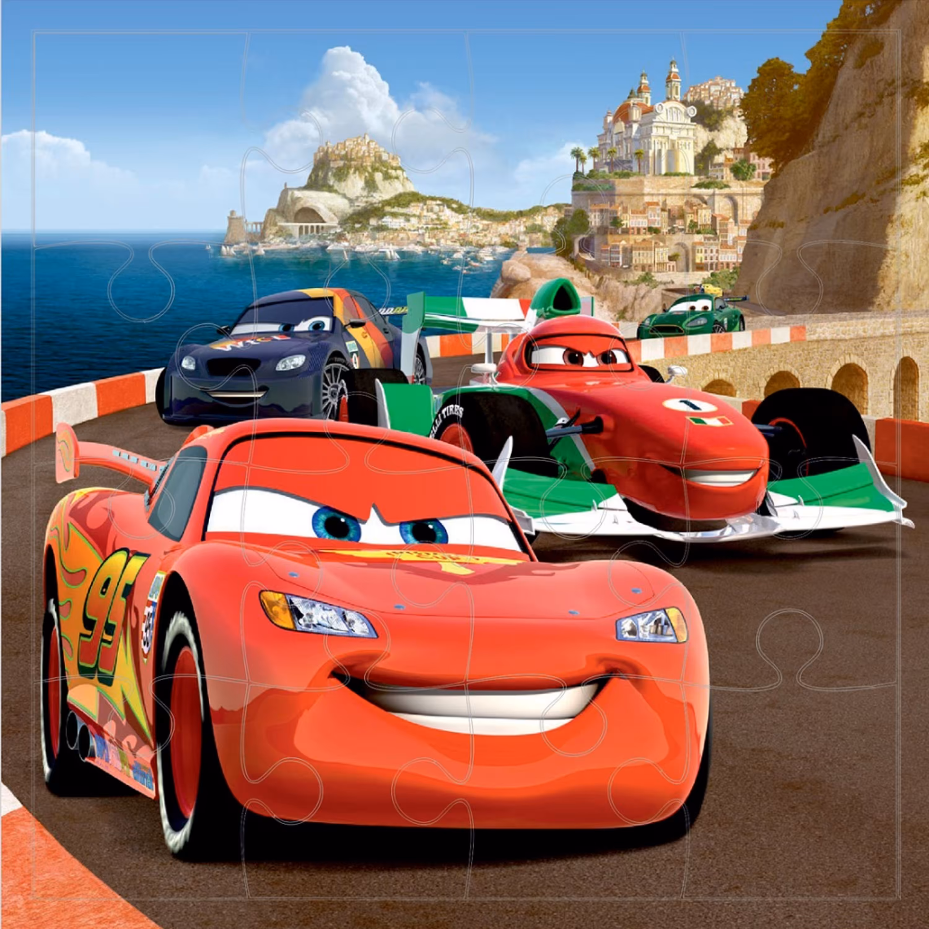 پازل 16 تکه مک کویین